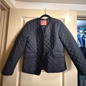 Worn Once J. Crew Black Quilted Primaloft Jacket